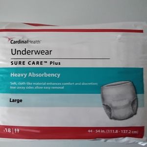CARDINAL HEALTH UNDERWEAR